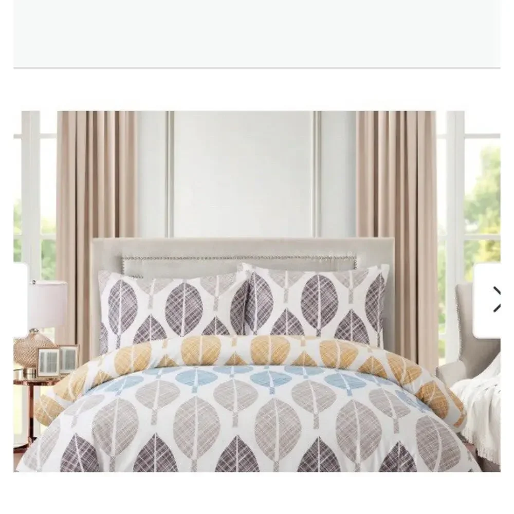 Marina Decoration Duvet Cover Set Queen Poly/Rayon Soft & Silky